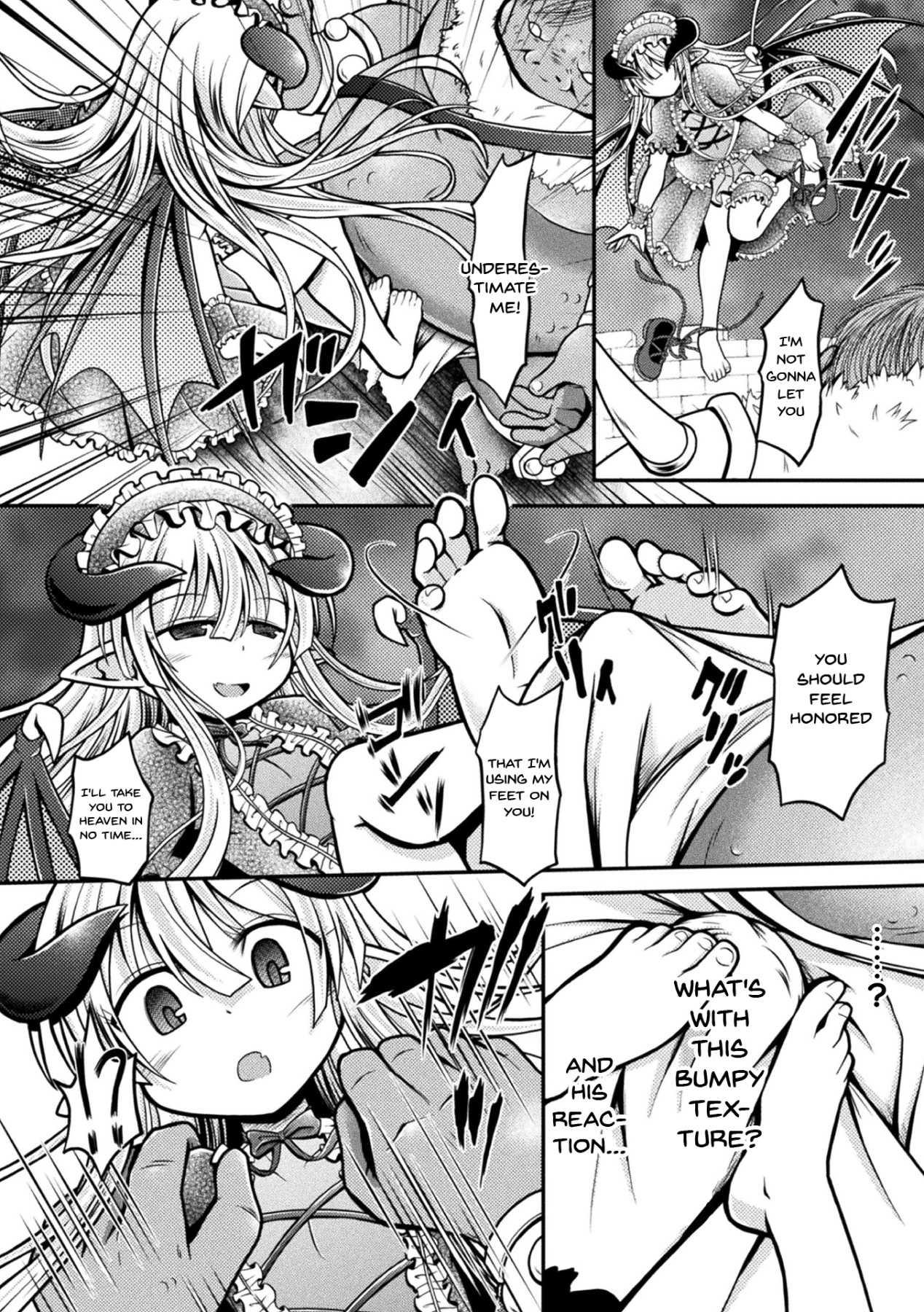 Hentai Manga Comic-Punishing a Bratty Young Succubus-Chapter 3-4